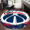 Washington basketball Logo Round Rug for Livingroom,Bedroom, Palyroom, Chair Rug, Area rug, Circle Carpet, Large Size Fan Christmas gift