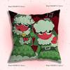 Federe per Cuscino Gioco B-Bobette D-Dandy Cartoon Divano Decorativo Casa Stampa Double-Sided Peluche Corto Federa Cuscino Carina