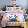 Heißer Verkauf Neues Anime-Cartoon 3D D-Doraemon Bettwäsche Bettbezug-Set Bettwäsche-Set Baby Kinder Erwachsenen Schlafzimmer-Set Geschenk 2/3-teiliges Set