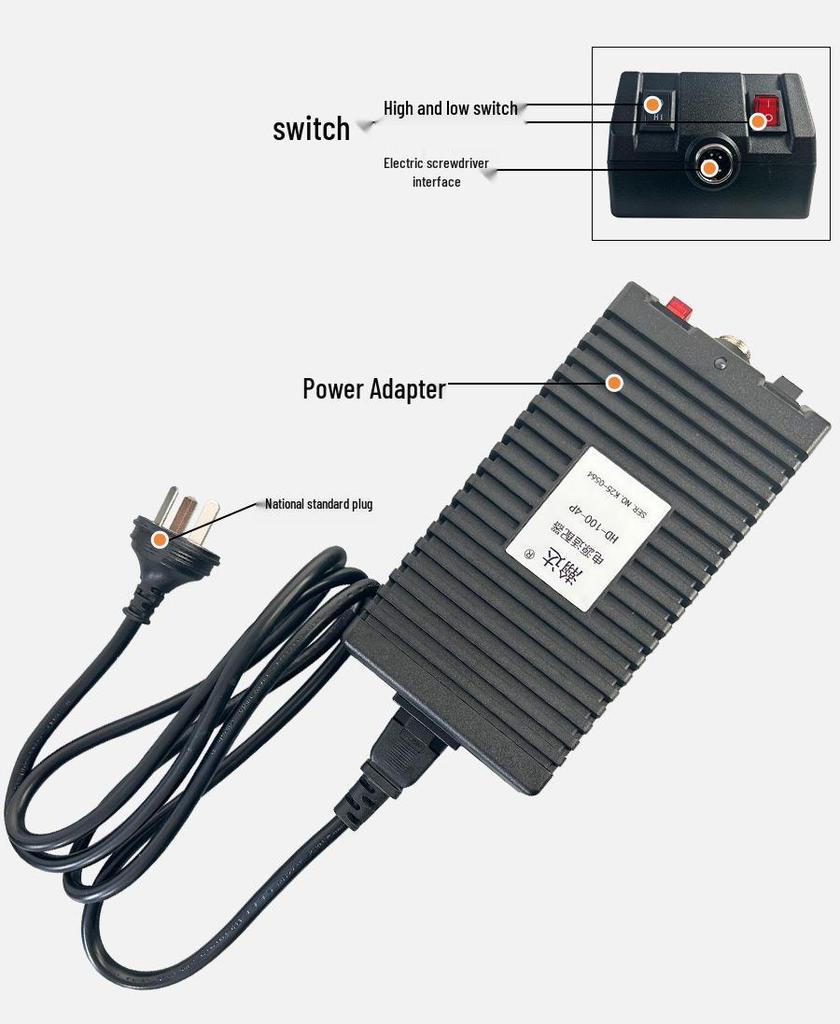 Handa High Torque Brushless Electric Screwdriver with Variable Speed and Automatic Stop