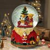Crystal Ball Music Box Night Light – Christmas & New Year Gift for Kids