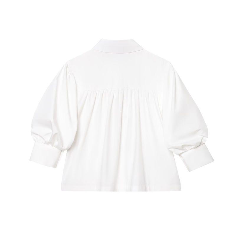Jnleaog Spring New Arrival Women's Clothing Fashion Style French Fashion Design Series Poplin Shirt 2731082