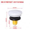 22.2mm Car Door Panel Clips 51987227 8 PCS For Compass