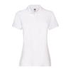 FRUIT OF THE LOOM Womens/Ladies Premium Plain Polo Shirt
