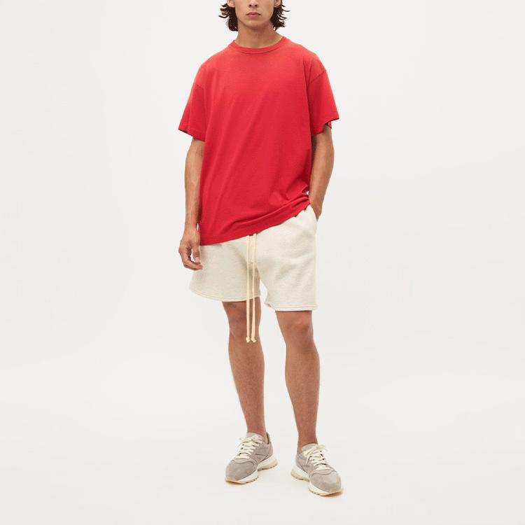 Fear of God 7 Tee Vintage Red Men Tops FG50-069CTJ-646