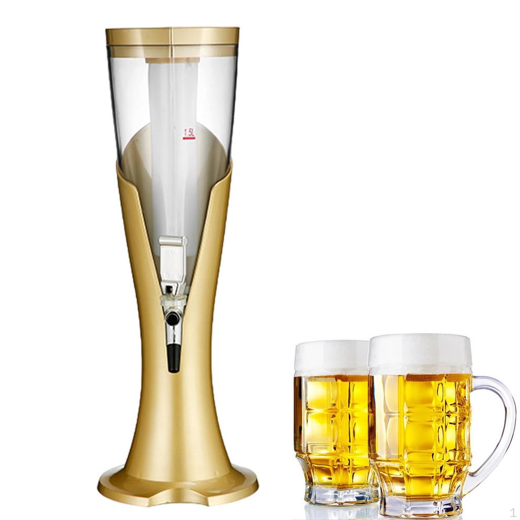 Beer Dispenser with Spigot Pourer Drink Beverage Juice for Outdoor