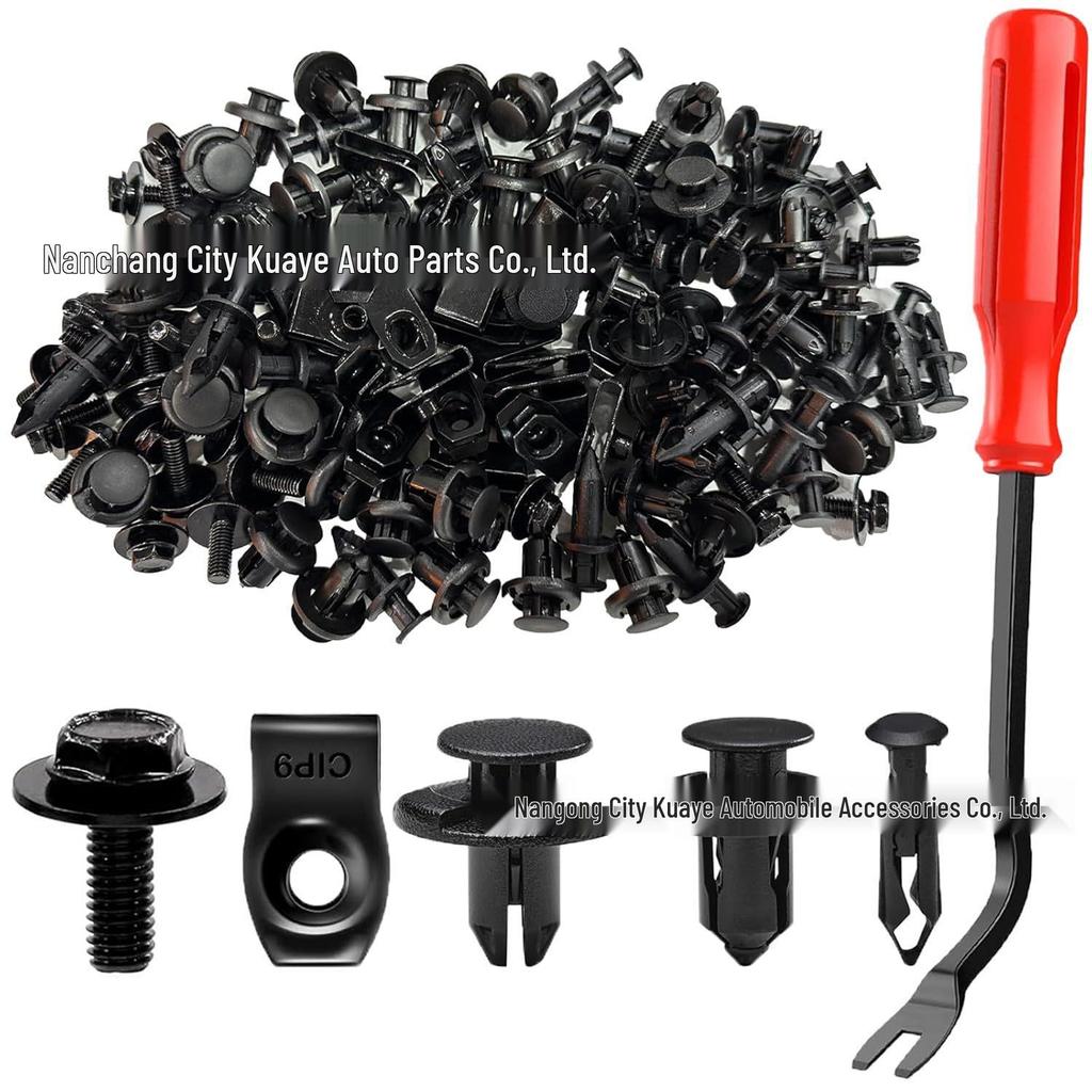 125pcs Universal Bumper & Fender Clips for Honda & Toyota