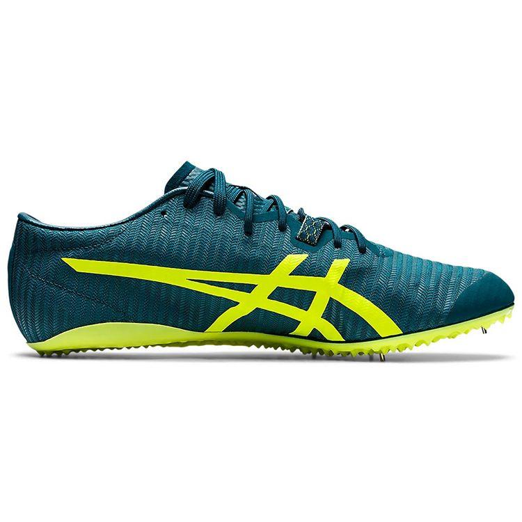 Asics Metasprint Professional Track Zapatillas de Running Unisex de Caña Baja Azul Amarillo 1093A118-300