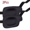 1/2/3/4/5PCS Black Single Eye Patch Adjustable 3D Foam Groove Eyeshades For Lazy Eyes Medical Use Concave Eye Patch