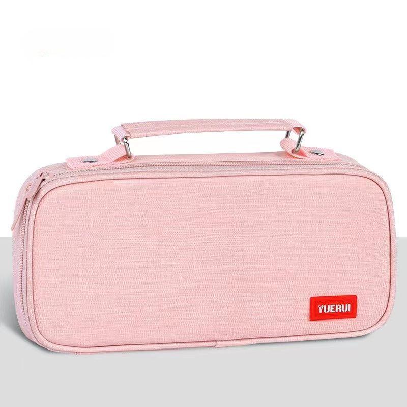 Large Capacity 5 Layers Pencil Cases Pencil Pouch Pen Holder Double Open Stationery Multifunction Double Layer Pen Bag