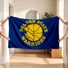 Golden State Warriors (1) Flannel Blanket a Soft Accent for the Bedroom and Living Room and a Cozy Home Gift