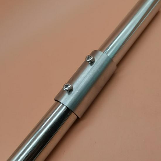 25mm Edelstahl T-förmiger Rohrverbinder für Kleiderständer & Gewächshäuser