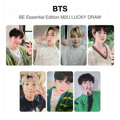 BTS BE Essential Edition M2U LUCKY DRAW Official Photocard