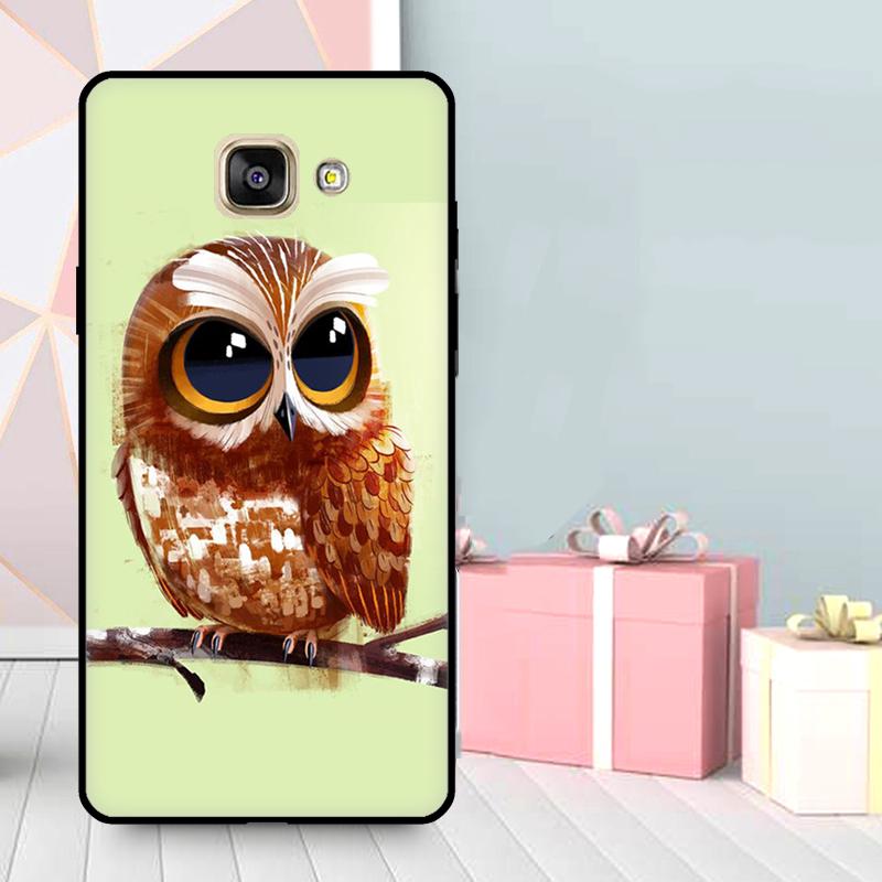 Cute Owl Cartoon Case For Samsung Galaxy J7 J5 J3 2017 J1 A3 A5 2016 A9 A7 A6 A8 J8 2018 J6 J4 Plus Cover