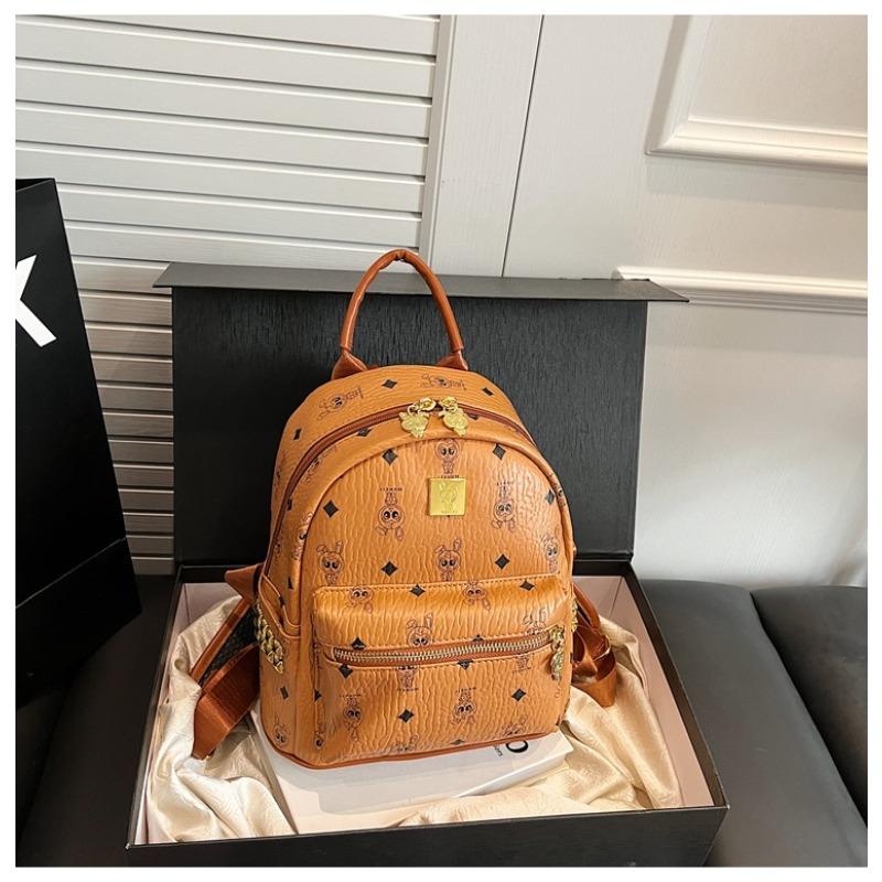 Cute Bear Backpack Versatile Trend Large Capacity Women's Bag Handbag Commuter Light Bag