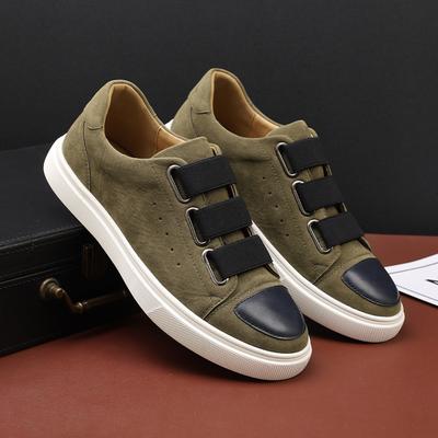 Mode Mode Heren Skateschoenen Heren Casual Slip-on Leren Schoenen Heren Outdoor Rijden Flats