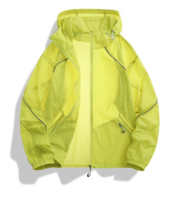 Ladies' Pure-color Sunscreen Clothing, Light And Thin, Trendy And Fashionable, Summer All-match Hooded Jacket