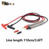 1000V20A Digital Multimeter Probe Soft Silicone Wire Needle Tip Universal Test Leads with Alligator Clip for Elctrician Tool