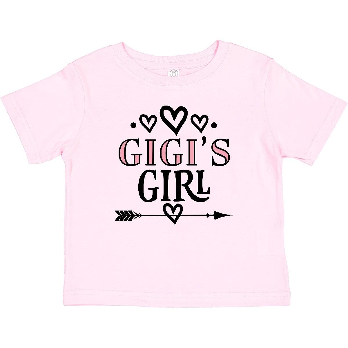 Inktastic Gigi Girl Granddaughter Baby T-Shirt Gigis Childs Clothes Grandkids 160