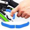 1Pair Folding Bicycle Mountain Bike Handlebar Silicone Anti Skid Shock Absorbing Grip Cover