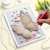 DIY Pearl Painting Set Butterfly Pattern Home Decoration Handmade Sticky Diamond Creative Canvas Pearl Art Painting Crafts Perfect Gift