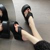 Stylish Summer Platform Wedge Sandals For Women With Thick Sole And Casual Design