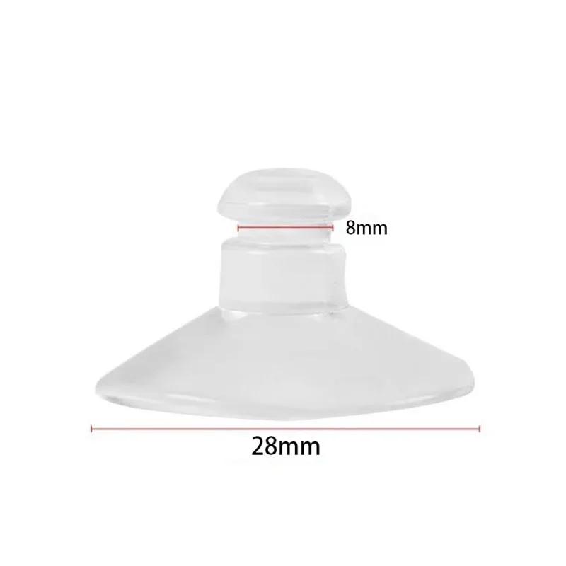 10Pcs Transparent Aquarium Suction Cup Air Tube Holder Sucker for Fish Tank Pump Oxygen Incubation Box Accessories