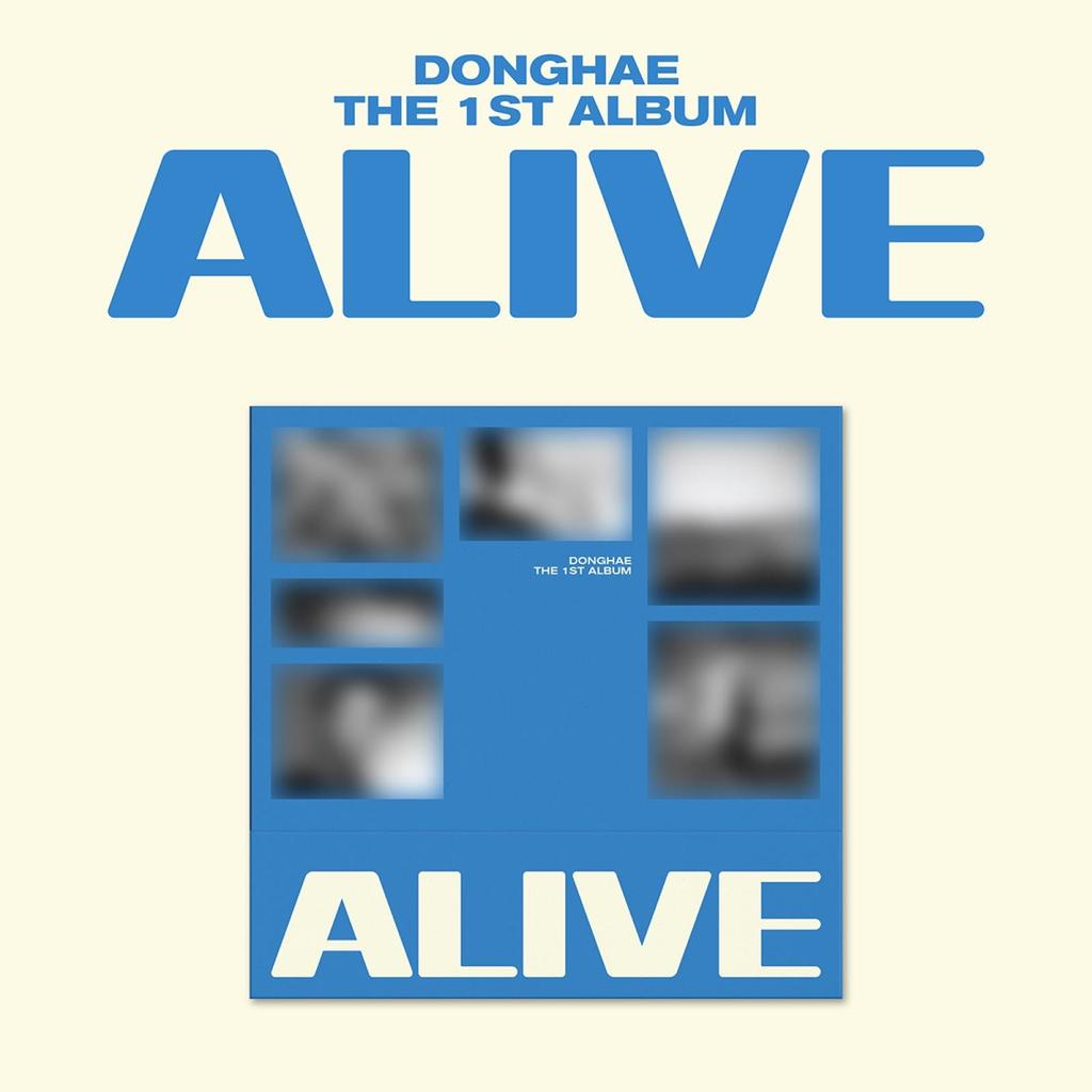 [POB] DONGHAE (SUPER JUNIOR) [ALIVE] 1st Full Album (Photobook / Keycap ver.)