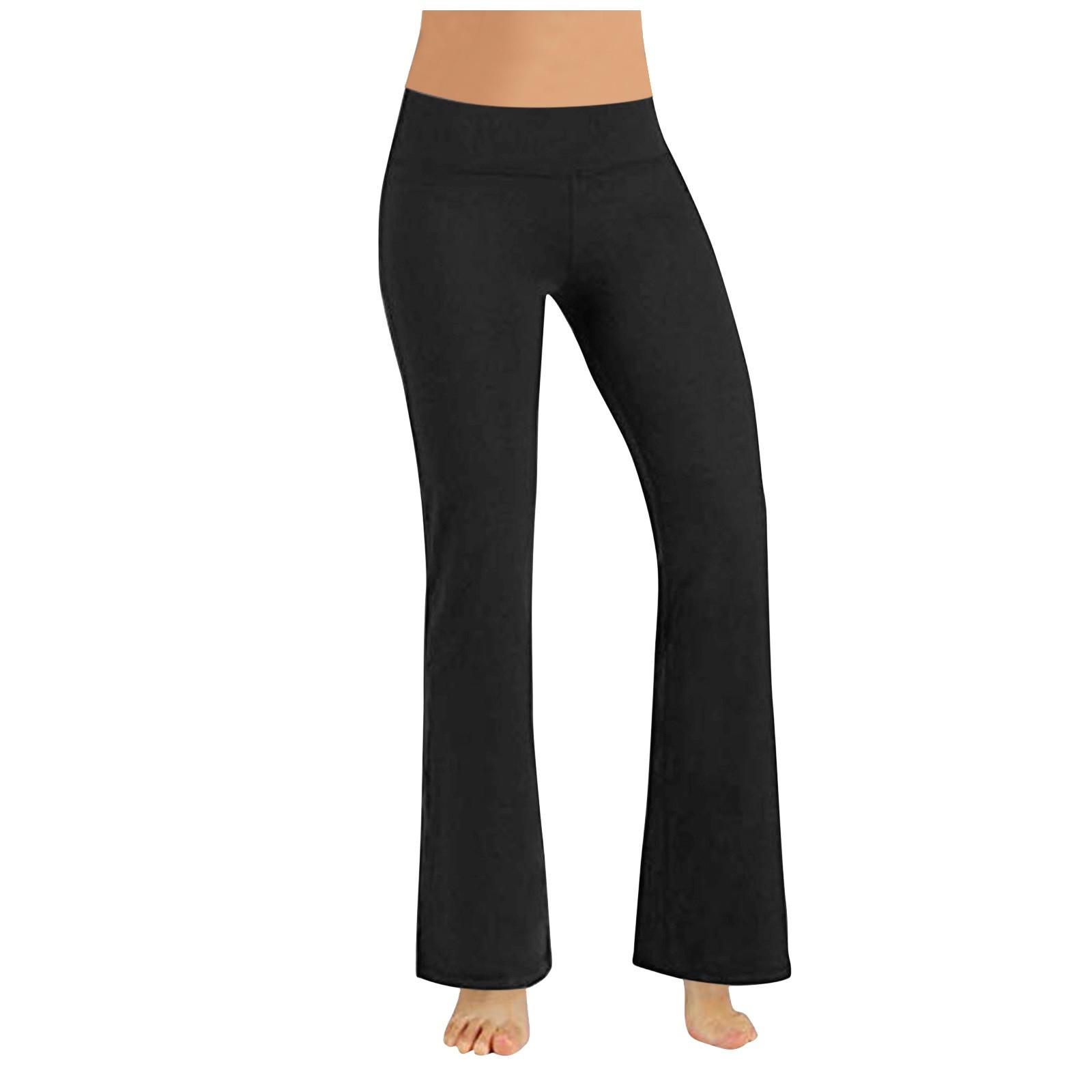

Fashion Women s Yoga Pants Middle Waisted Workout Leggings Pants XL