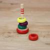 Miniature Japanese Traditional Wooden Wanage Toy (7cm H x 3cm W x 3cm D) Set of 10 for Commercial Use