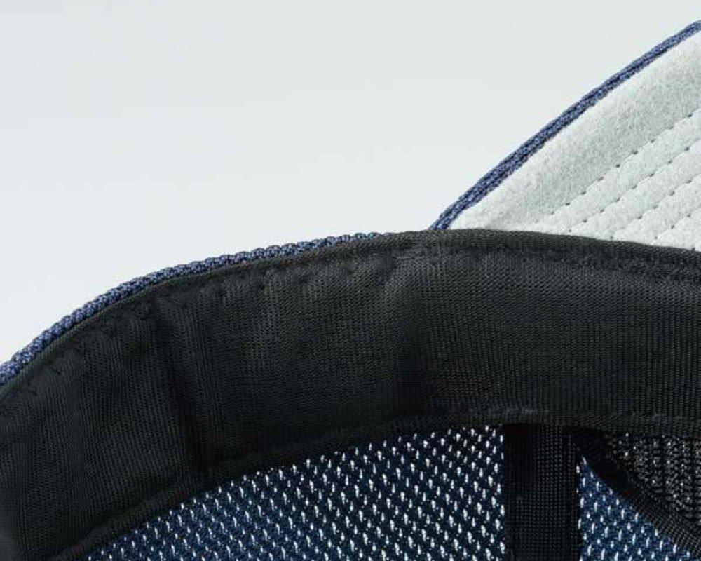 ZETT Baseball Cap Double BH132 One Size Fits All (Hexagonal Mesh) Navy,