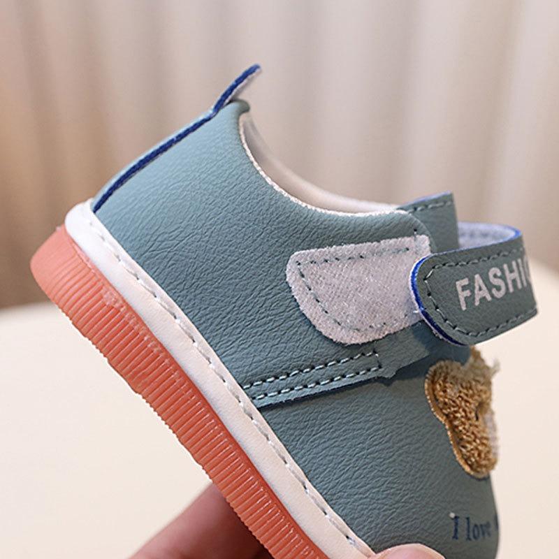 Buty Dziecięce Wiosna/Jesień - Kreskówkowe Miękka Podeszwa Piszczące Buty dla Maluchów Unisex (1-2 lata)