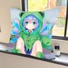 Touhou Project Cirno Cute Girl Pillow Case Square Pillow Bedroom Sofa Leisure Comfort Cushion Car Home Decoration