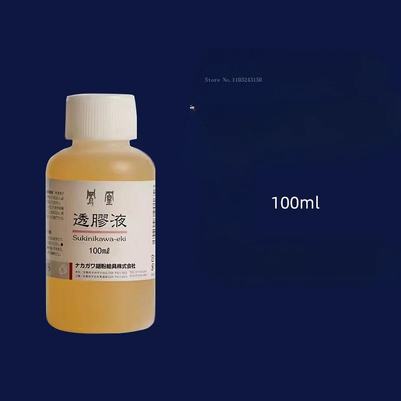 500ml Japanese Transparent Alum Water/glue Liquid Art Painting Water Chinese Painting Special Effect Anti-penetration Watercolor