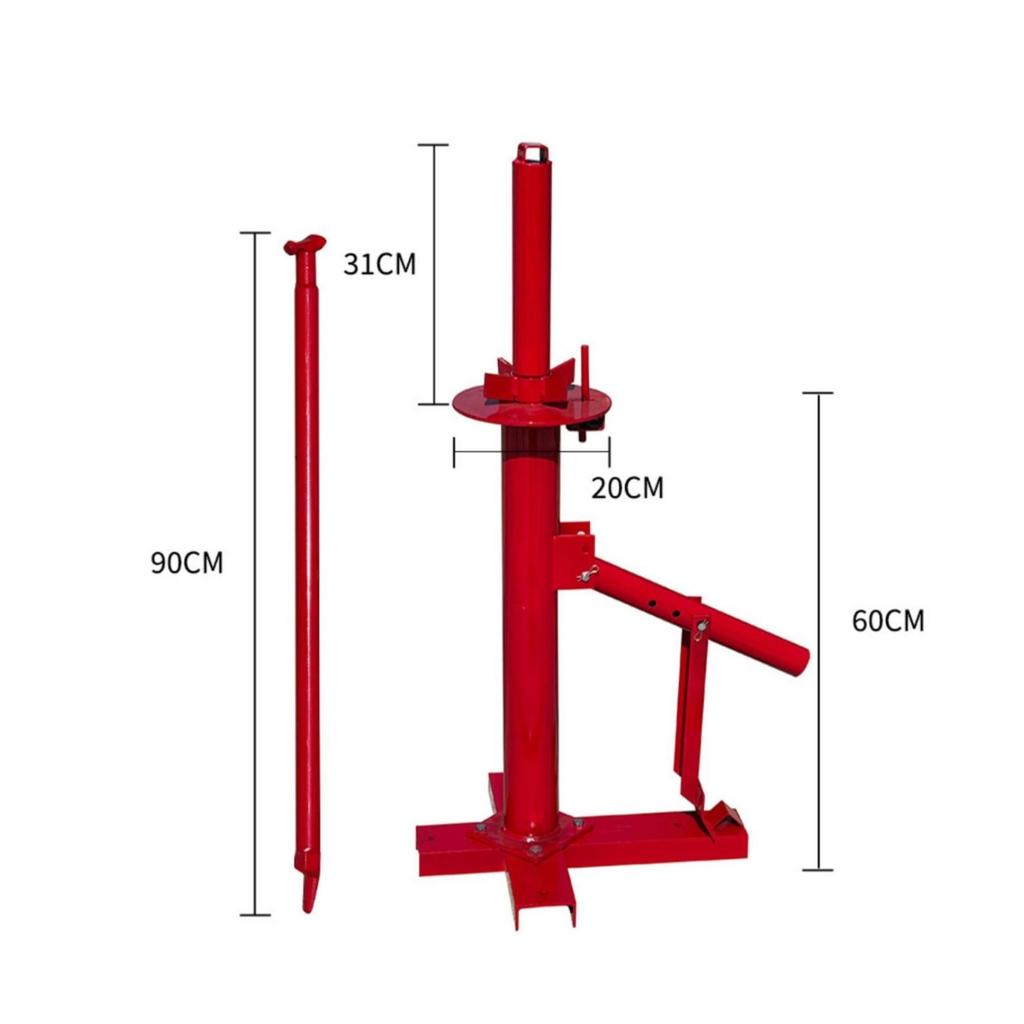 Manual Tire Changer Heavy-Duty Bead Lifter Long-Lasting for Garage