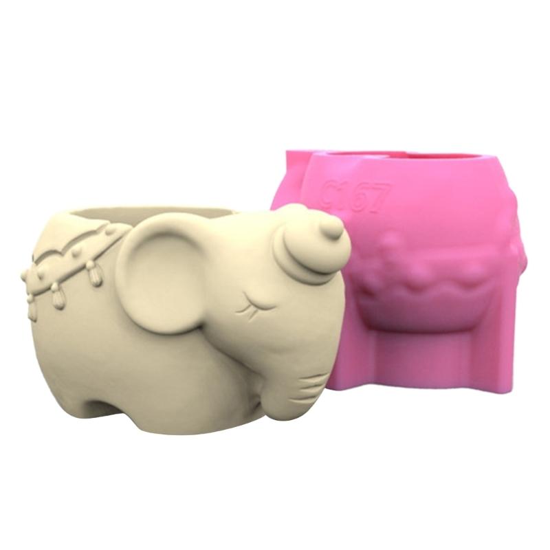 Suculente ghiveci de flori din rășină matriță din silicon potrivită pentru bricolaj, grădină, beton, ghiveci de flori, suport pentru stilou, meșteșuguri, decorațiuni interioare