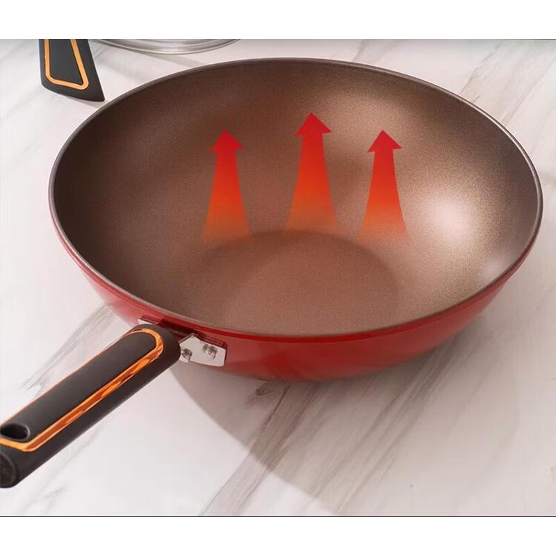 

EFULLOT EFFE-W315 Titanium Non-stick Wok Set