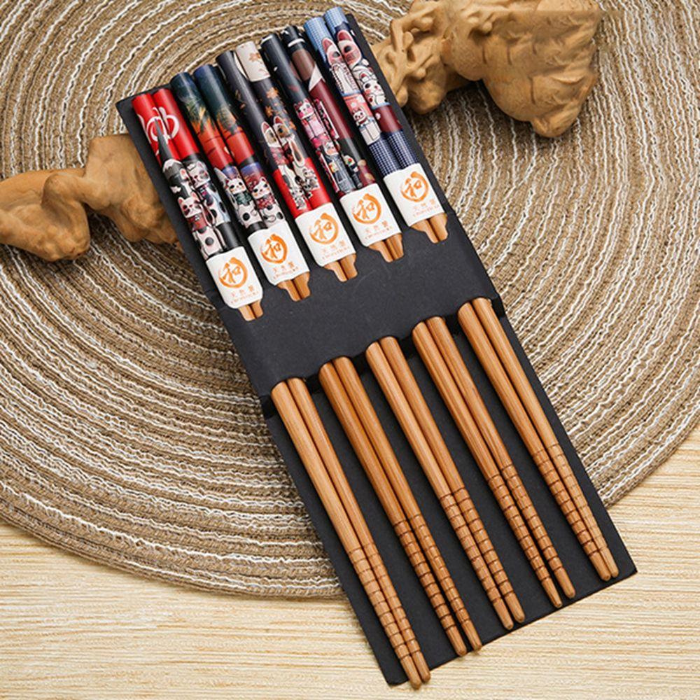 

Natural N1N Rice Japanese Style Sushi Food Kitchen Supplies Chopsticks Dinnerware Set Tableware A