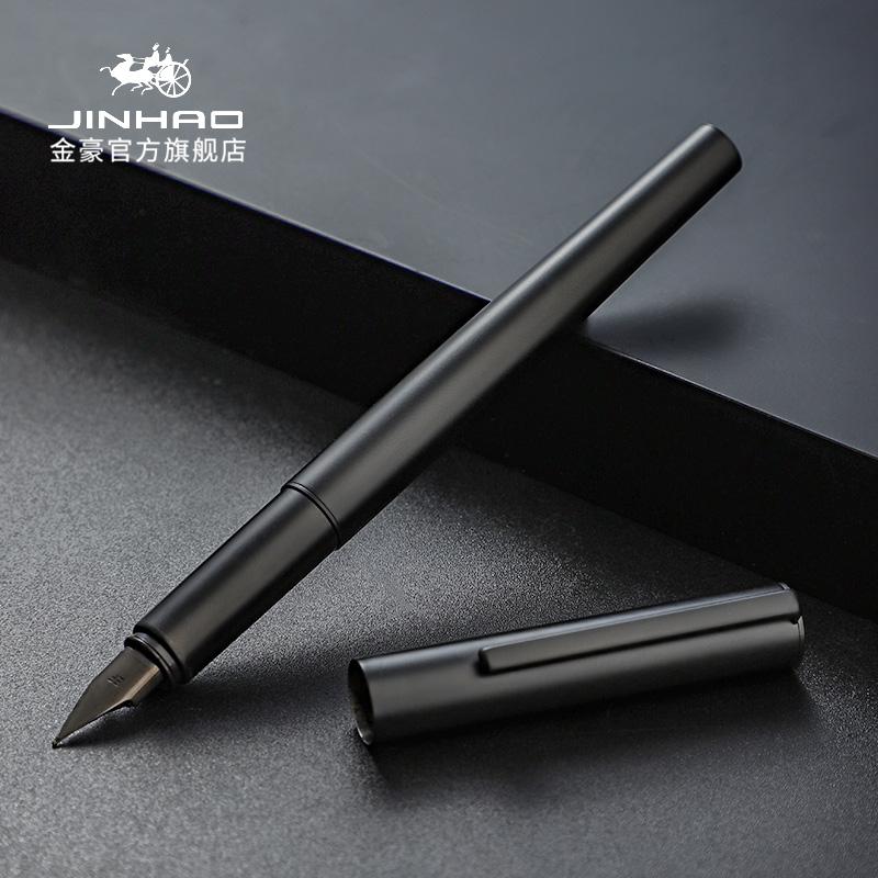 Jinhao 35 Full Metal Fountain Pen Luxury EF/F Nib Stainless Steel Calligraphy Writing Pen Office School Stationery Supplies