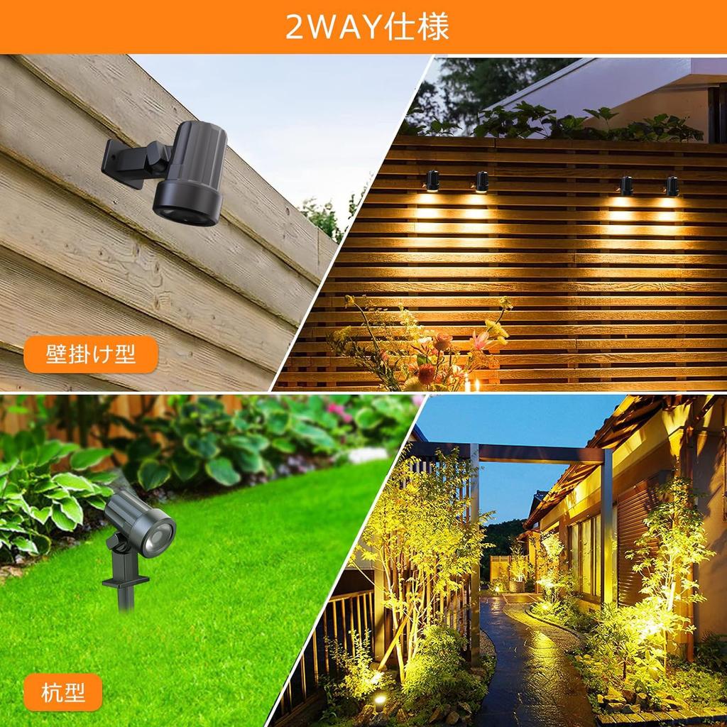MEIKEE 3 Color 3 Brightness Remote Solar Garden Light Warm Neutral Daylight Auto IP66 4 Garden Landscape Sign Walkway 3 Color Temperatures [2025