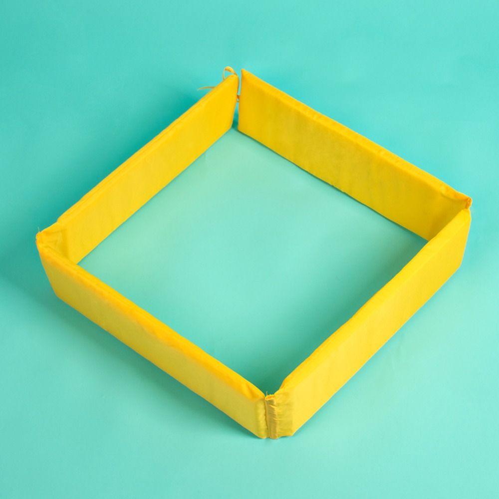 Folding Hopscotch Hole Sports Exercise Physical Training Props Jumping Lattice Hole Outdoor Games жёлтый