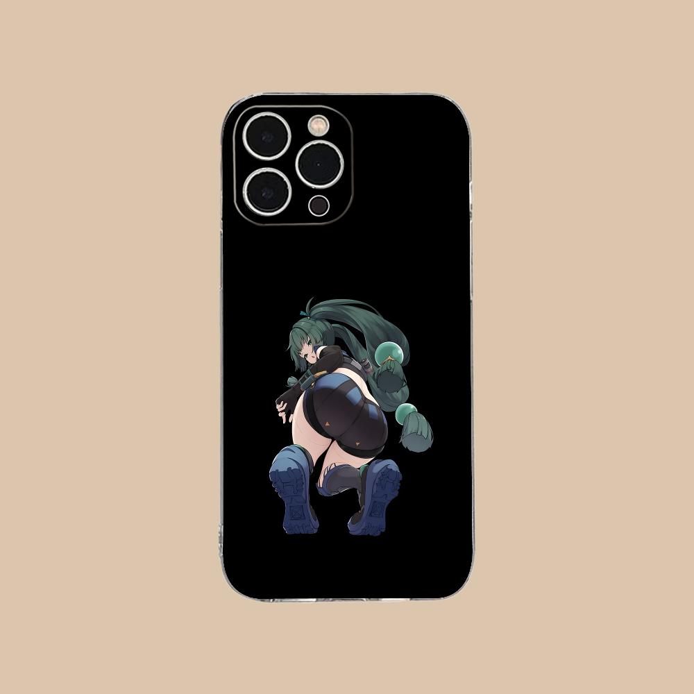 Zenless Zone Zero QingYi Phone Case for iPhone 17 16 15 14 13 12 11 X XR XS Air Pro Max Plus Mini Clear Colorful Cover Luxury