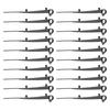 20PCS Weather Resistant Gutter Guard Fastener  Roof Drainage Maintenance