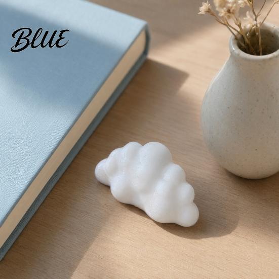Display Stand For Photos 5Pcs 3D Printed Photo Stand, Decorative Rack, Lovely Cloud Shape Picture Multi-purpose Holder for Leaf Artwork Hand Paintings