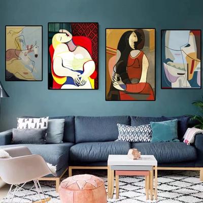 Picasso-Gemälde, Guernica-Kunstgemälde, Ölgemälde, Poster und Drucke, Cuadros, moderne Wandmalerei für das Wohnzimmer, Dekoration des Hauses