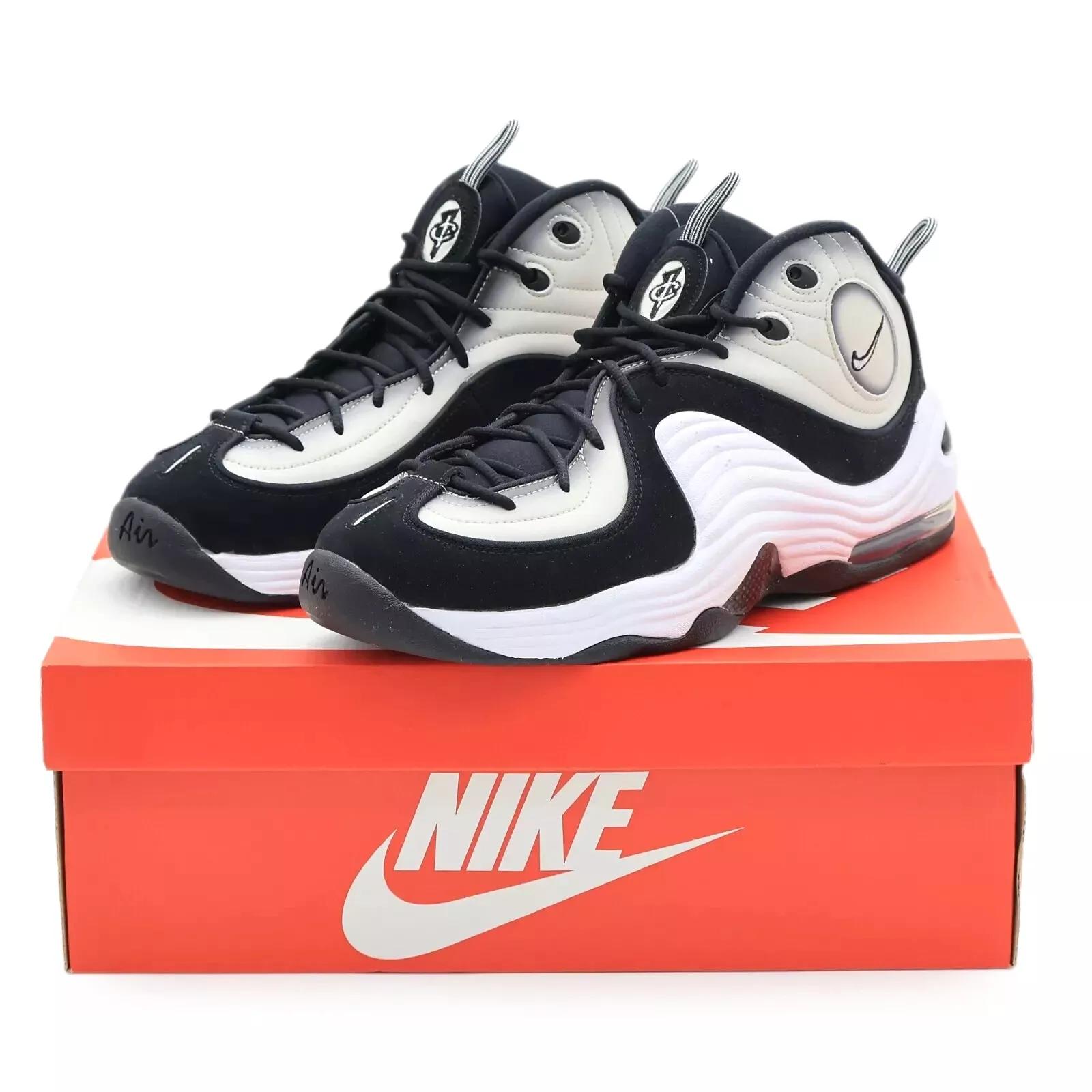 

DZ2549-001 Nike Air Penny 2 Panda Светлая кость Белый Фотоновый пыль (Мужской) US 9.5