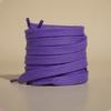 1Pair/3Pair NEW Flat High-Quality Cotton Shoelace Suitable for A Variety of Shoes 0.8 Cm Wide Unisex Solid-Color Shoelaces