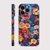 Luxury Flower Phone Case for Samsung Galaxy S20 S21 S22 S23 S24 S25 FE Plus Note20 Ultra 4G 5G Glossy Film Hard PC Cover