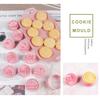 10 Pcs Mooncake Molds Different Patterns Clear Texture Heat Resisting Non-stick Easy Demoulding Cooking Star And Moon