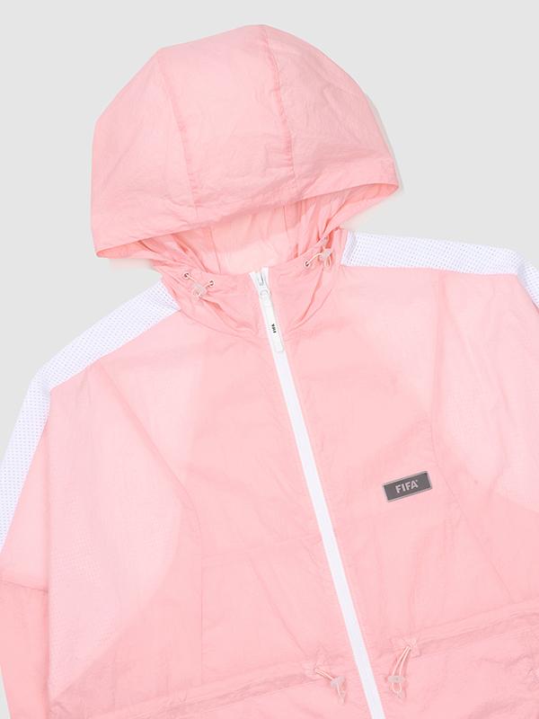 Fifa 1904 Women'S Nylon Woven Jacket L/Pink (Ff32Wb13W_530)